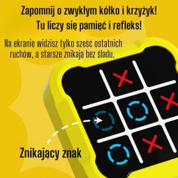 Gra Elektroniczna Kółko i Krzyżyk Logiczna Edukacyjna 4w1