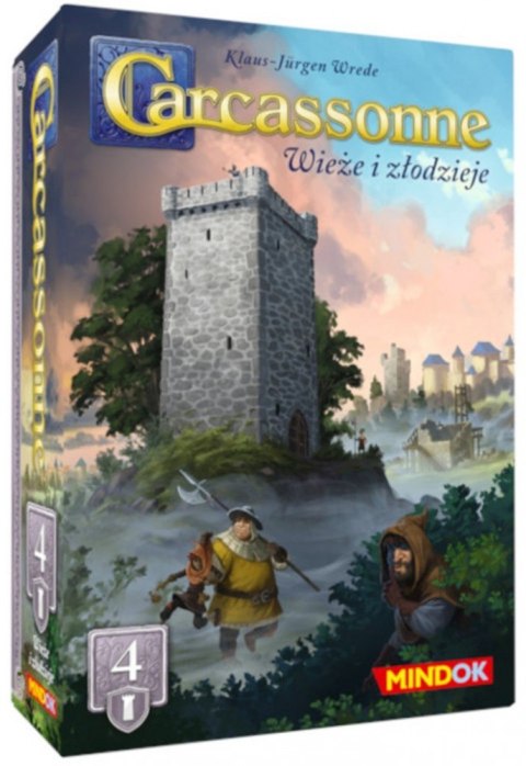 Gra Carcassonne 3 edycja 4. Wieże i Złodzieje