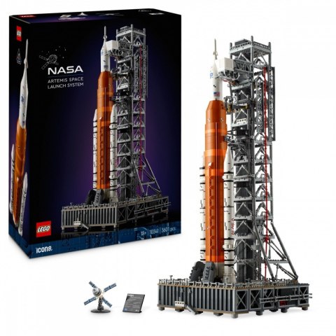 Klocki Icons 10341 Rakieta SLS NASA Artemis