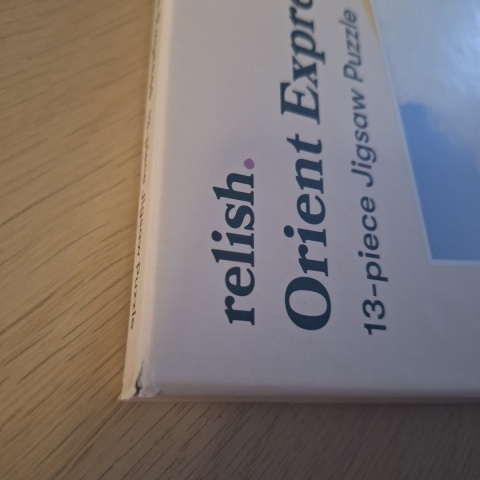 OUTLET PUZZLE 13 ELEMENTÓW - ORIENT EXPRESS, Relish.