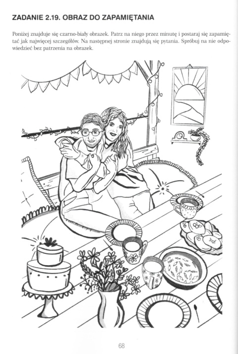 Karty pracy do ćwiczeń funkcji poznawczych. Część 4. Ćwicz swój umysł