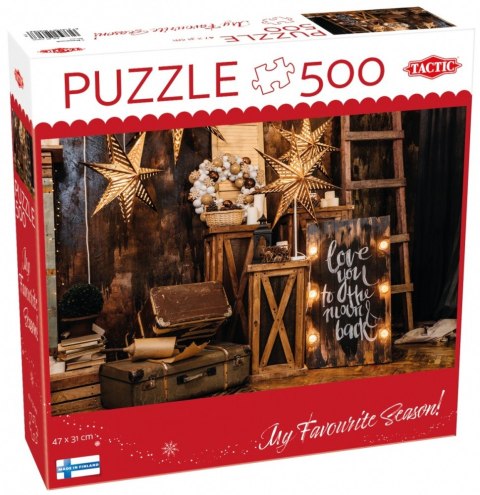 Puzzle 500 elementów Świąteczne dekoracje
