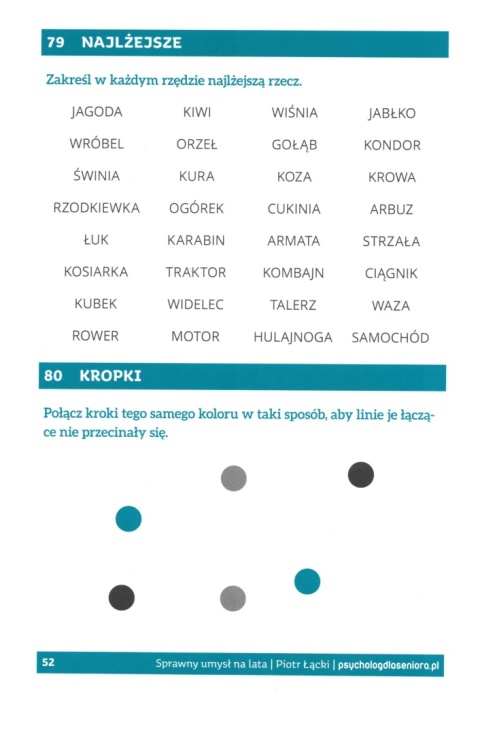 Sprawny umysł w późnym wieku 145 prostych ćwiczeń na co dzień