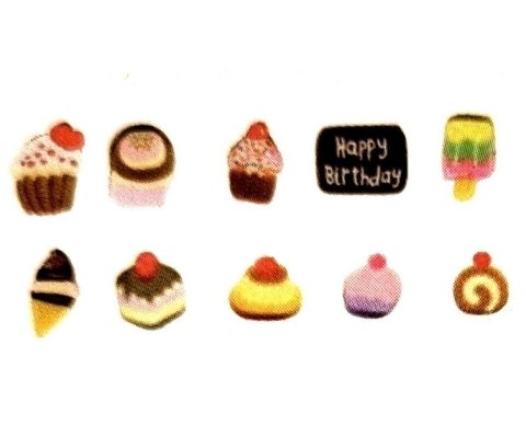 Patyczki z modeliny Słodycze