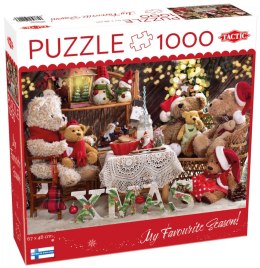 Puzzle 1000 elementów Rodzina pluszowych misiów