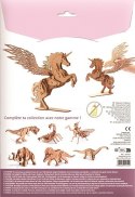 Puzzle 3D drewniane Skrzydlaty Jednorożec