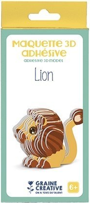Układanka przestrzenna 3D Lew