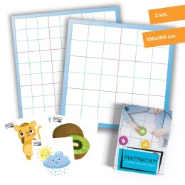 Mata animacyjna SUDOKU 100x100 cm+ karty PDF+ książka MATMATA zestaw Akson