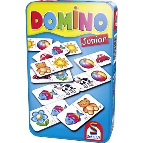 Domino Junior (w metalowej puszce) Schmidt - gry
