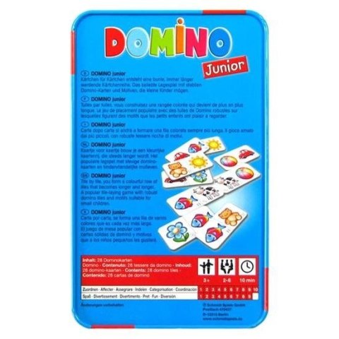Domino Junior (w metalowej puszce) Schmidt - gry