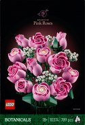 Klocki Botanicals 10374 Bukiet różowych róż