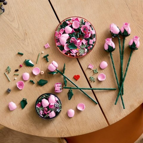 Klocki Botanicals 10374 Bukiet różowych róż