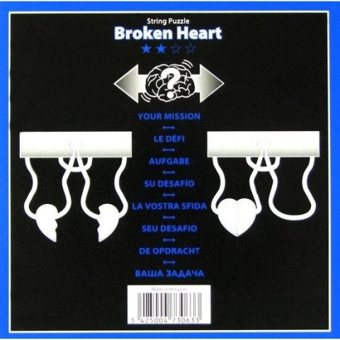 Łamigłówka ENTERTAINMENT Broken Heart - poziom 2/4 Eureka 3D