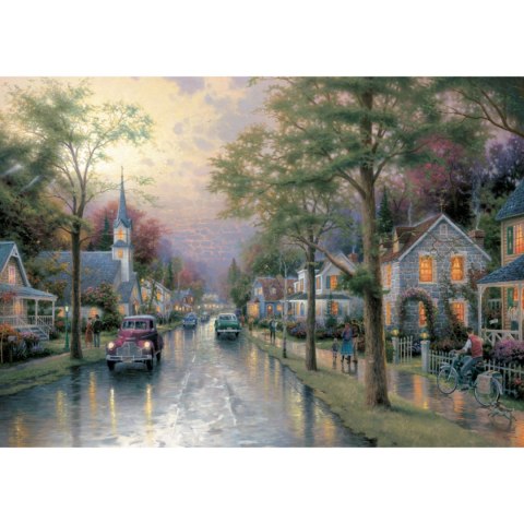 PQ Puzzle 1000 el. THOMAS KINKADE Poranek w rodzinnym mieście Schmidt - puzzle