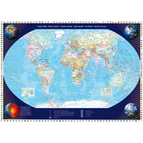 PQ Puzzle 2000 el. Nasz świat Schmidt - puzzle