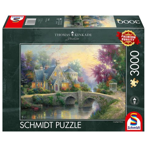 PQ Puzzle 3000 el. THOMAS KINKADE Wieczorną porą Schmidt - puzzle
