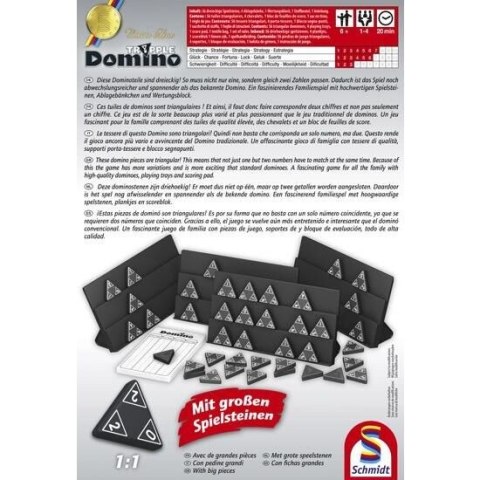 Trójkątne Domino (Linia klasyczna) Schmidt - gry