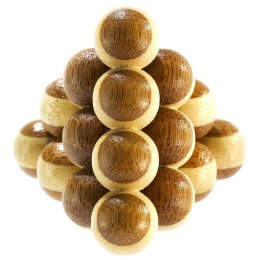 Łamigłówka 3D BAMBOO - Cannon Balls - poziom 1/4 Eureka 3D