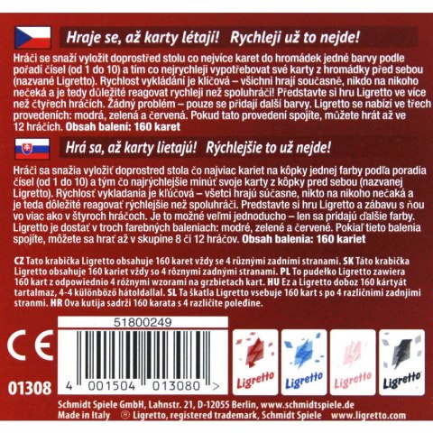 Ligretto w czerwonym pudełku (edycja polska) Schmidt - gry