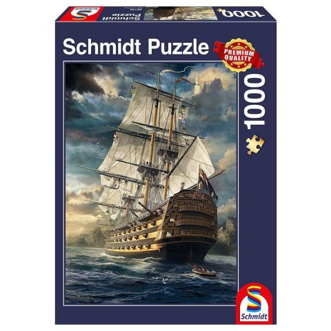 PQ Puzzle 1000 el. Żagle w górę Schmidt - puzzle
