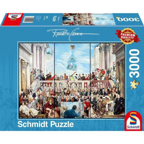 PQ Puzzle 3000 el. RENATO CASARO Tak przechodzi się do historii... Schmidt - puzzle
