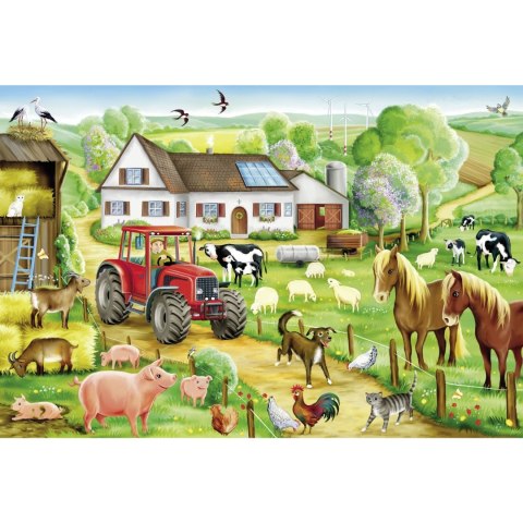 Puzzle 100 el. Wesołe gospodarstwo Schmidt - puzzle