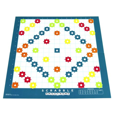 Scrabble klasyczne + Scrabble drużynowe (wersja polska) Mattel