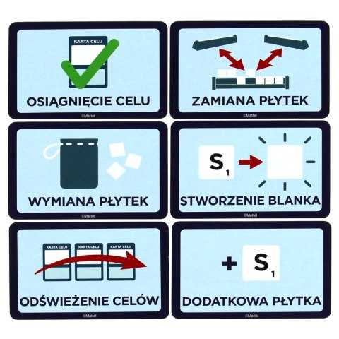 Scrabble klasyczne + Scrabble drużynowe (wersja polska) Mattel