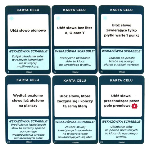Scrabble klasyczne + Scrabble drużynowe (wersja polska) Mattel