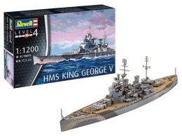 Model plastikowy Statek HMS King George V