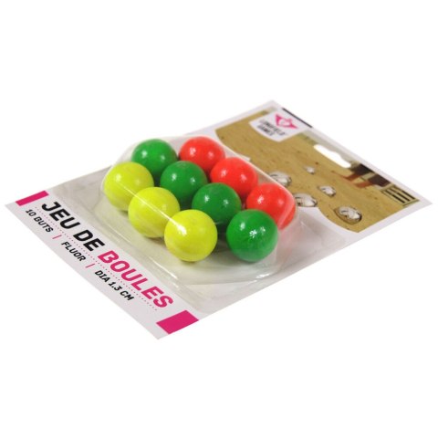 Boule (akcesoria) - świnki 10 szt. kolorowe Hot Games