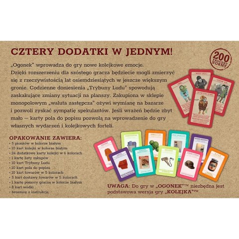 Kolejka: dodatek Ogonek Trefl