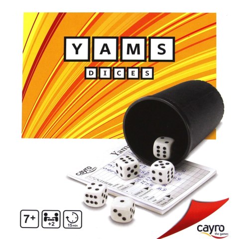 Kości oczkowe - zestaw do gry Yams (211) Cayro