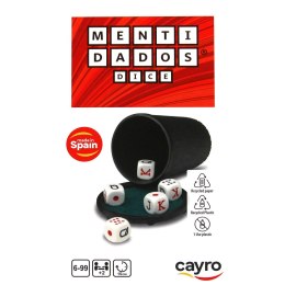 Kości pokerowe - zestaw do gry Lie Me (212) Cayro