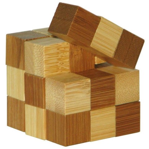 Łamigłówka 3D BAMBOO - Snake Cubes - poziom 2/4 Eureka 3D