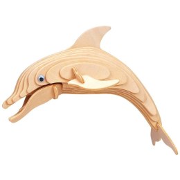 Łamigłówka drewniana Gepetto - Delfin (Dolphin) Eureka 3D