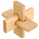 Łamigłówki drewniane 4 szt. JUNIOR Eureka 3D
