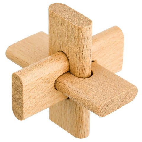Łamigłówki drewniane 4 szt. JUNIOR Eureka 3D