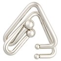 Łamigłówki metalowe 4 szt. JUNIOR Eureka 3D