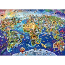 PQ Puzzle 1000 el. Odkrywanie świata Schmidt - puzzle