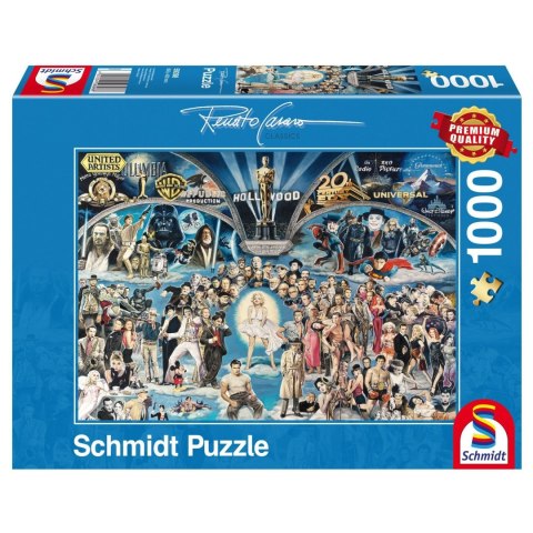 PQ Puzzle 1000 el. RENATO CASARO Hollywood Schmidt - puzzle