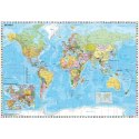 PQ Puzzle 1500 el. Mapa świata Schmidt - puzzle