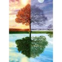 PQ Puzzle 500 el. Jedno drzewo - cztery pory roku Schmidt - puzzle
