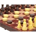 Szachy / Warcaby 16 cm (wersja magnetyczna) (450) Cayro