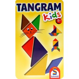 Tangram dla dzieci (w metalowej puszce) Schmidt - gry