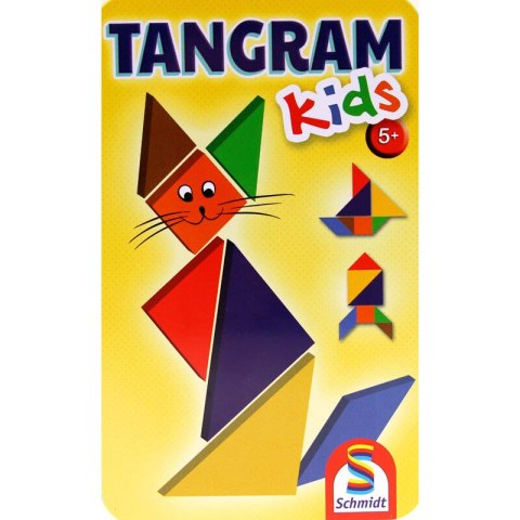 Tangram dla dzieci (w metalowej puszce) Schmidt - gry