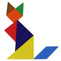 Tangram dla dzieci (w metalowej puszce) Schmidt - gry