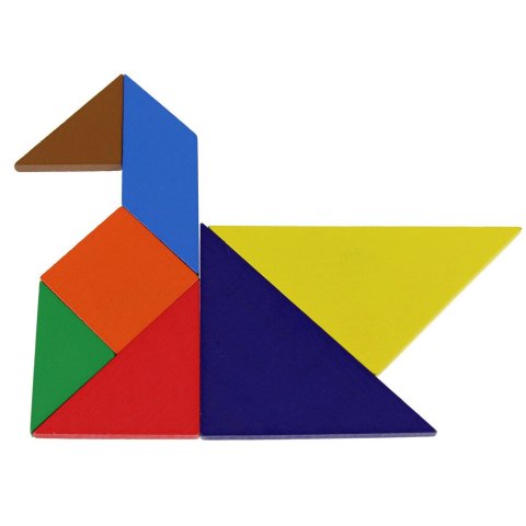 Tangram dla dzieci (w metalowej puszce) Schmidt - gry