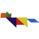 Tangram dla dzieci (w metalowej puszce) Schmidt - gry
