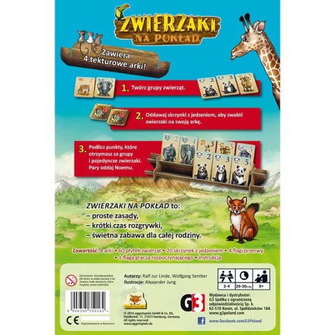 Zwierzaki na pokład G3